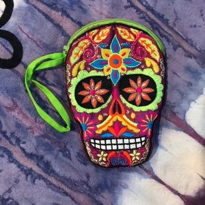 Sugar Skull coin purse
